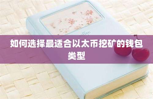 如何选择最适合以太币挖矿的钱包类型