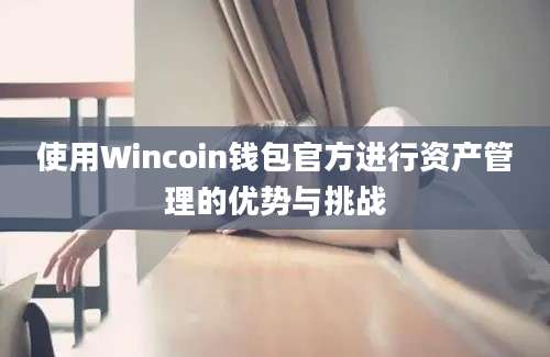 使用Wincoin钱包官方进行资产管理的优势与挑战