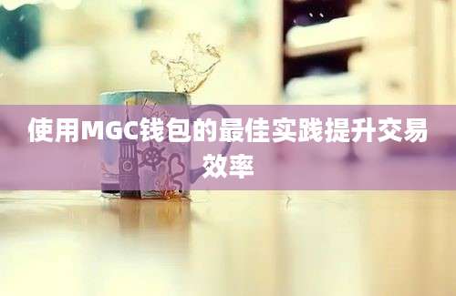 使用MGC钱包的最佳实践提升交易效率