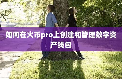 如何在火币pro上创建和管理数字资产钱包