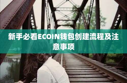 新手必看ECOIN钱包创建流程及注意事项