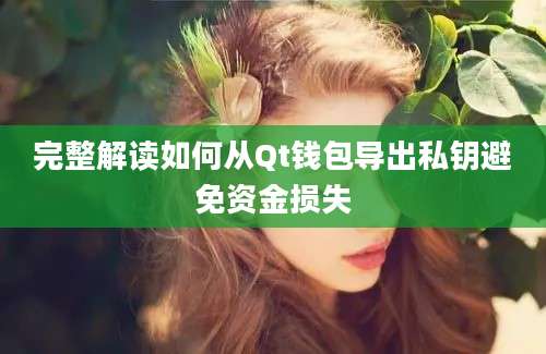 完整解读如何从Qt钱包导出私钥避免资金损失