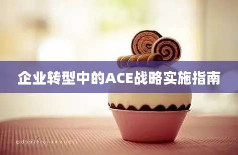 企业转型中的ACE战略实施指南