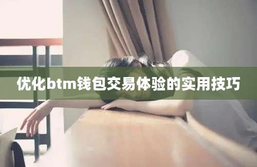 优化btm钱包交易体验的实用技巧