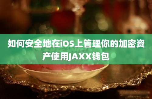 如何安全地在iOS上管理你的加密资产使用JAXX钱包