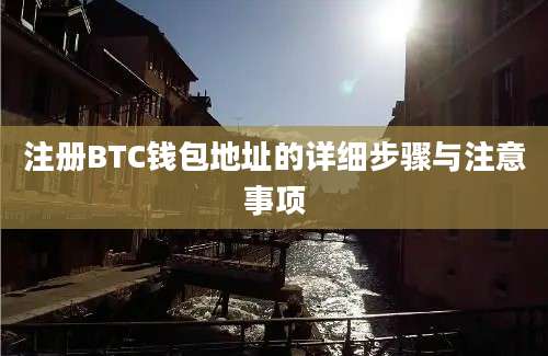 注册BTC钱包地址的详细步骤与注意事项