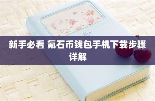 新手必看 氪石币钱包手机下载步骤详解