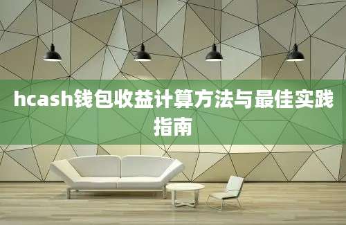 hcash钱包收益计算方法与最佳实践指南