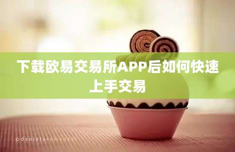 下载欧易交易所APP后如何快速上手交易