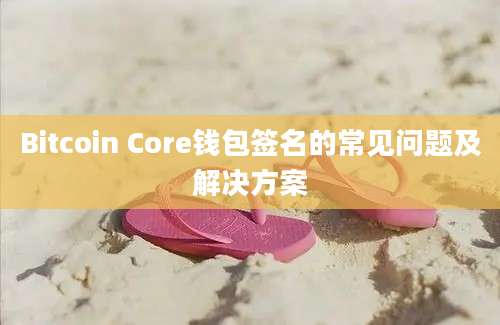 Bitcoin Core钱包签名的常见问题及解决方案